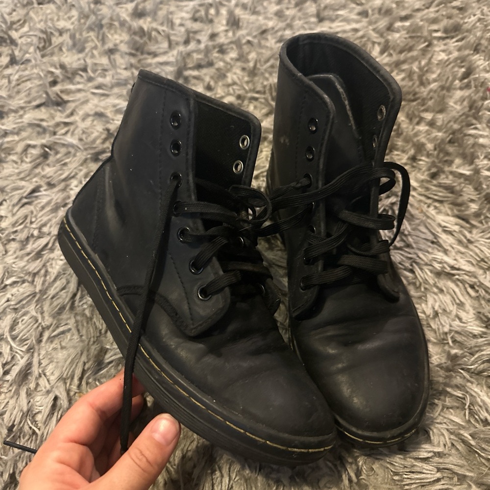Dr Martens Leather Boots